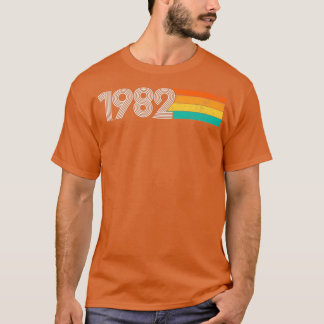 ヴィンテージ1982 39年誕生日ギフトレトロ Tシャツ