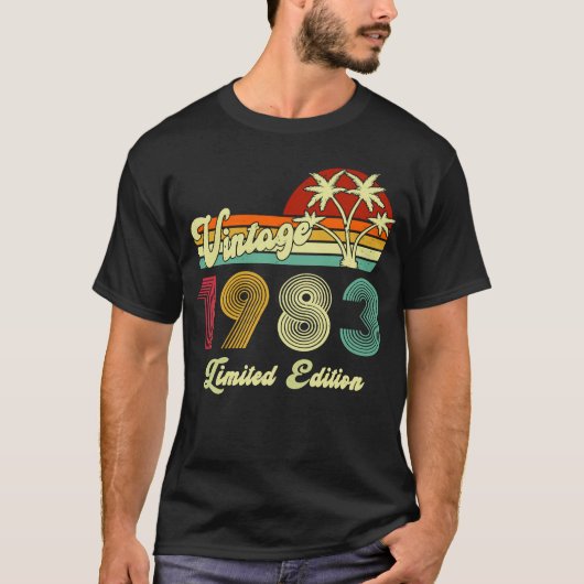 ヴィンテージ1983年40歳40歳 Tシャツ (正面)