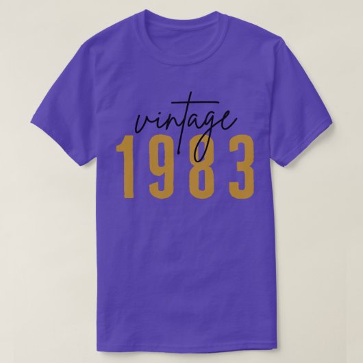 ヴィンテージ1983 3 Tシャツ (デザイン正面)
