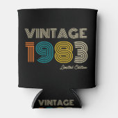 ヴィンテージ1983 41番目の誕生日 缶クーラー (正面)