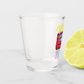 ヴィンテージ1984カラフルカセットテープ ショットグラス (左)