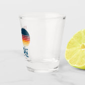 ヴィンテージ1984レトロストライプサン ショットグラス (右)