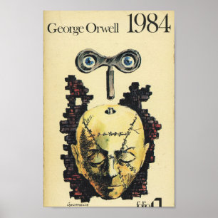 ヴィンテージ1984年ブックカバー ポスター