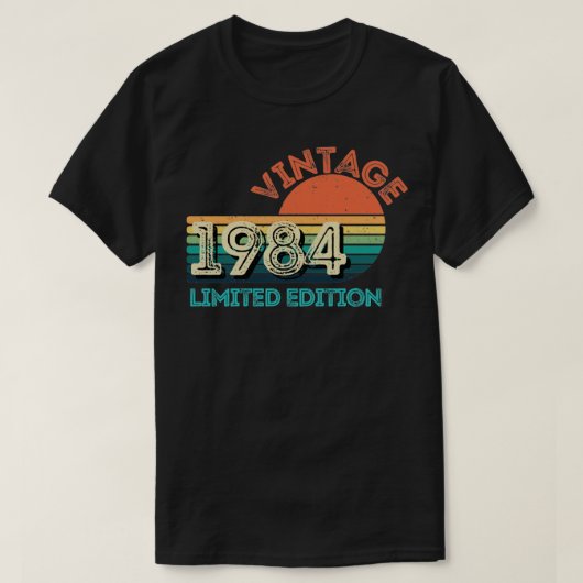 ヴィンテージ1984限定版2 Tシャツ (デザイン正面)