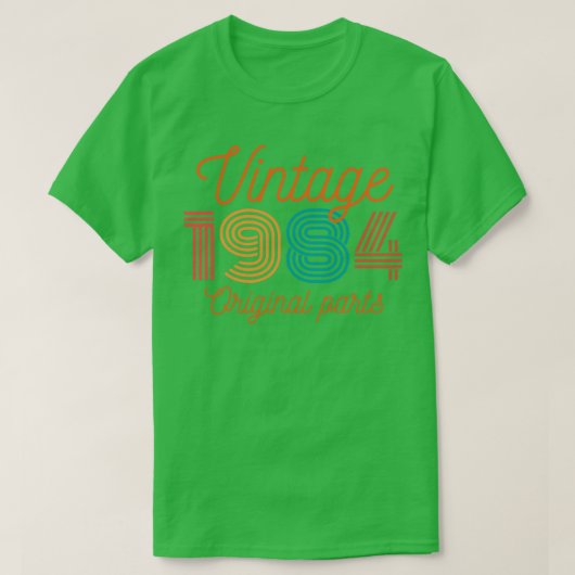 ヴィンテージ1984 20 Tシャツ (デザイン正面)