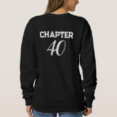 ヴィンテージ1984 40歳の誕生日、30歳の誕生日パーティー スウェットシャツ (裏面)