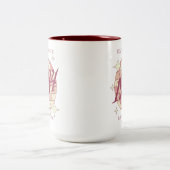 ヴィンテージ1984 40th誕生日レトロカップマグカップ ツートーンマグカップ (中央)