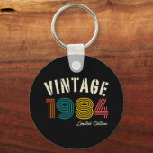 ヴィンテージ1984 40th誕生日 キーホルダー (正面)