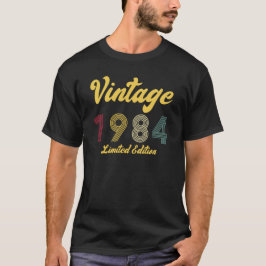 ヴィンテージ1984 40th Birthday Gift Men Tシャツ