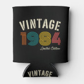 ヴィンテージ1984 41番目の誕生日 缶クーラー (正面)