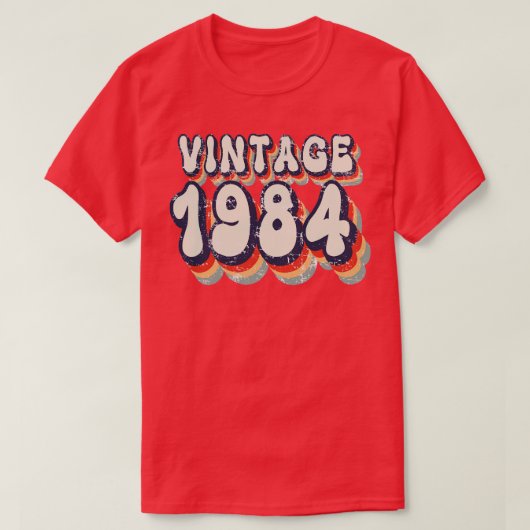 ヴィンテージ1984 Tシャツ (デザイン正面)