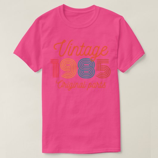 ヴィンテージ1985オリジナル部品 Tシャツ (デザイン正面)