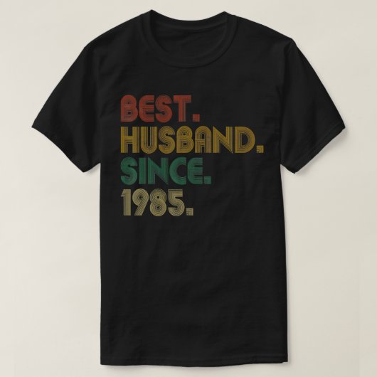 ヴィンテージ1985レトロ36歳結婚周年記念36日 Tシャツ (デザイン正面)