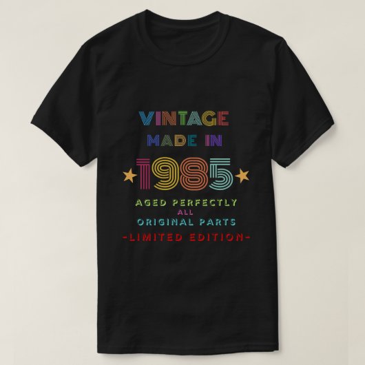 ヴィンテージ1985年 Tシャツ (デザイン正面)