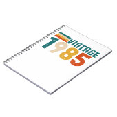 ヴィンテージ1985 ノートブック (左側)