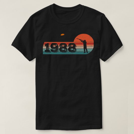 ヴィンテージ1988クレイハト誕生日sクレイハト tシャツ (デザイン正面)