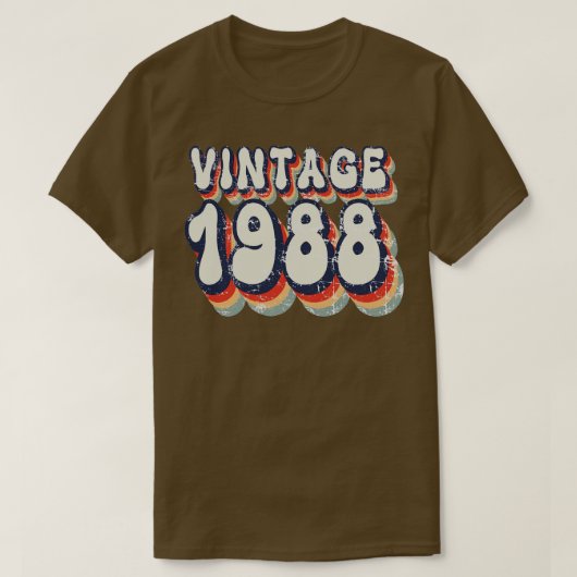 ヴィンテージ1988 2 Tシャツ (デザイン正面)