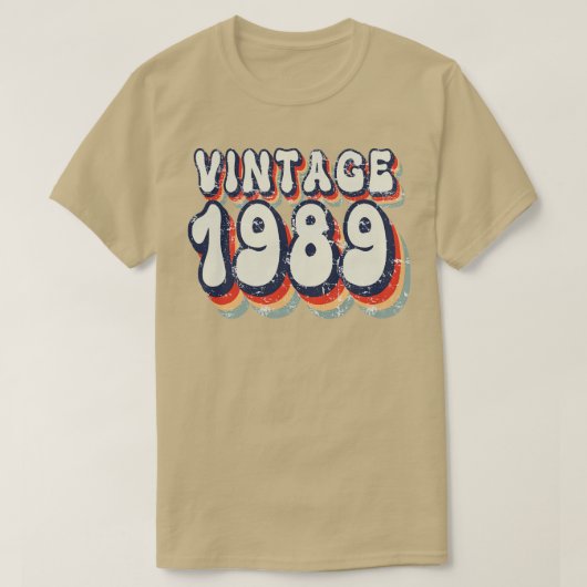 ヴィンテージ1989 2 Tシャツ (デザイン正面)