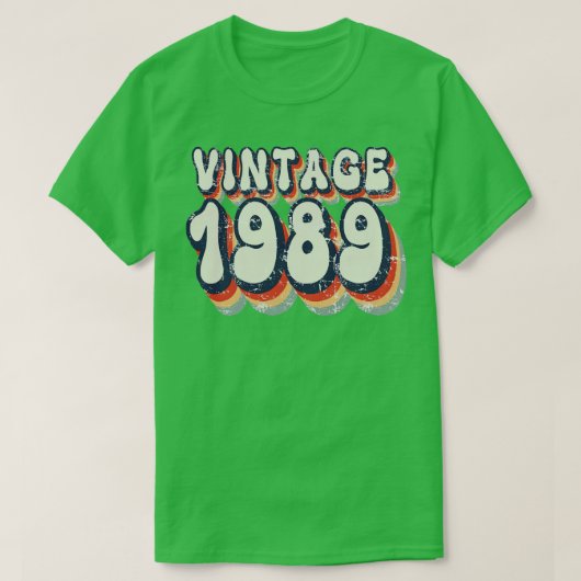 ヴィンテージ1989 2 Tシャツ (デザイン正面)