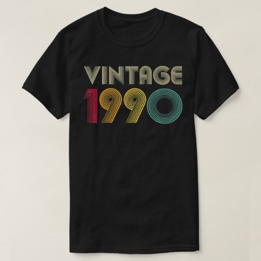 ヴィンテージ1990人女性32歳32誕生日 Tシャツ (デザイン正面)