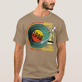 ヴィンテージ1990誕生日シャツアイムクラシック誕生日Sh Tシャツ