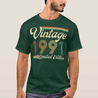 ヴィンテージ1991年限定版32歳誕生日 Tシャツ