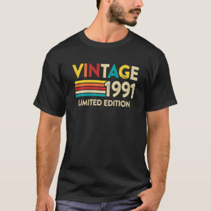 ヴィンテージ1991年31誕生日31歳 Tシャツ