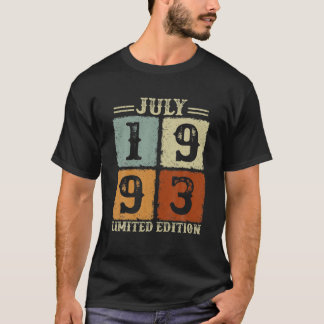 ヴィンテージ1991年7月30th誕生日ギフト30歳M Tシャツ