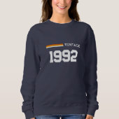 ヴィンテージ1992 21歳の誕生日、30歳の誕生日パーティー スウェットシャツ (正面)