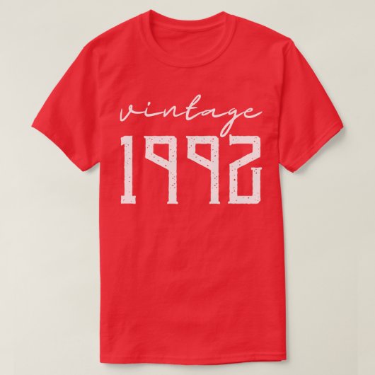 ヴィンテージ1992 8 Tシャツ (デザイン正面)