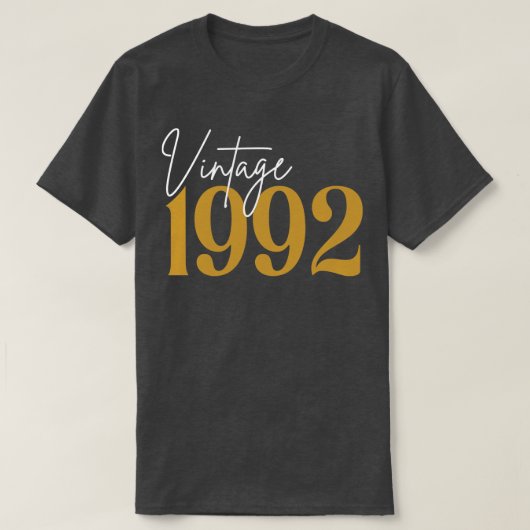 ヴィンテージ1992 Tシャツ (デザイン正面)