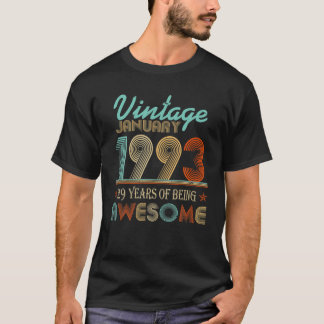 ヴィンテージ1993年1月29日A Tシャツ