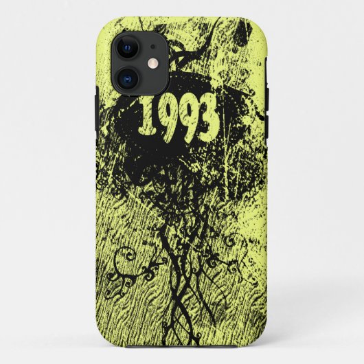 ヴィンテージ1993(誕生日以降) Case-Mate iPhoneケース (裏面)