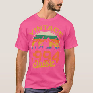 ヴィンテージ1994 クラシック誕生日29thマウンテンハイキング tシャツ