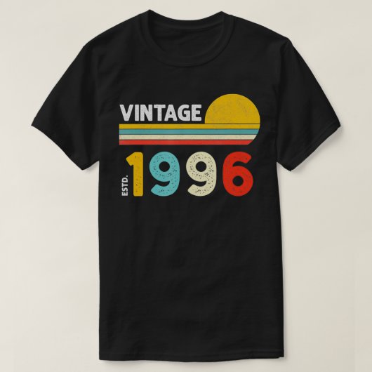 ヴィンテージ1996 Tシャツ (デザイン正面)