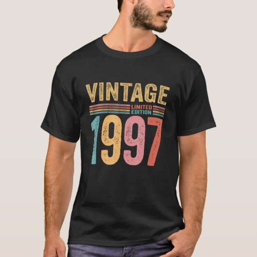 ヴィンテージ1997 25歳誕生日 Tシャツ (正面)