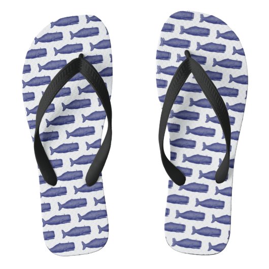 ヴィンテージ19thセンチュリークジラスケッチN ビーチサンダル (フットベッド)