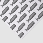 ヴィンテージ19thセンチュリークジラスケッチN 薄葉紙 (詳細)