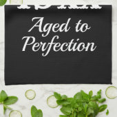 ヴィンテージ19xx年～完成度の高いおもしろい誕生日ギフト キッチンタオル (折り畳み)