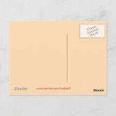 ヴィンテージ2小さな女の子友情 ポストカード (裏面)