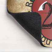 ヴィンテージ2年生先生 マウスパッド (コーナー)