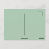 ヴィンテージ2羽運のイースターエッグ ポストカード (裏面)