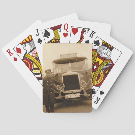 ヴィンテージ2遊ファルマスのカード トランプ (裏面)