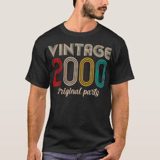 ヴィンテージ2000 22誕生日ギフトレトロヴィンテージ22 Tシャツ