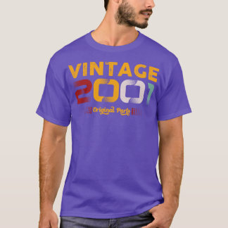 ヴィンテージ2001オリジナル部品ファミリー誕生日ギフト Tシャツ