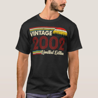 ヴィンテージ2002誕生日Shirt Limited Edition 2002 B Tシャツ
