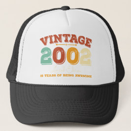 ヴィンテージ2002,19歳素晴らし キャップ