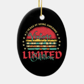 ヴィンテージ2002 Limited Edition 21歳21日 セラミックオーナメント (裏面)