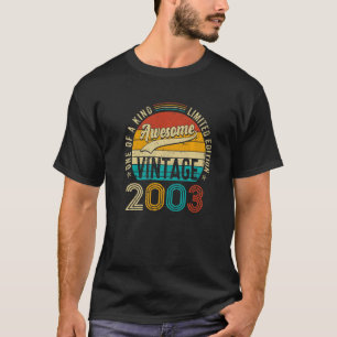 ヴィンテージ2003年19歳おもしろい19誕生日 Tシャツ