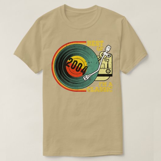 ヴィンテージ2004誕生日シャツアイムクラシック誕生日Sh Tシャツ (デザイン正面)